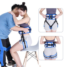 Load image into Gallery viewer, Soft Comfortable Patient Bed Changing Assistive Belt Wheelchair Support Belt Transfer Moving Belt Transfer Assistive Belt
