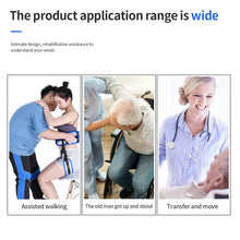 Load image into Gallery viewer, Soft Comfortable Patient Bed Changing Assistive Belt Wheelchair Support Belt Transfer Moving Belt Transfer Assistive Belt
