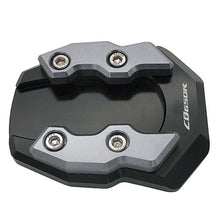 Load image into Gallery viewer, Extension Enlarge Scooter Motorcycle Bike Kickstand Plate Extender Foot Side Stand Pad Support Enlarged Base For Honda CB650R CB 650 R 650R 2014 - 2023
