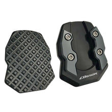 Load image into Gallery viewer, Extension Enlarge Scooter Motorcycle Bike Kickstand Plate Extender Foot Side Stand Pad Support Enlarged Base For Honda CB650R CB 650 R 650R 2014 - 2023
