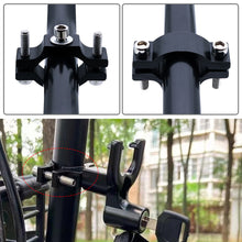 Load image into Gallery viewer, Motorcycle Headlight Mounting Helmet Lock Bracket Relocation Clamps Driving Light Holder For 18-32mm Tube Fork

