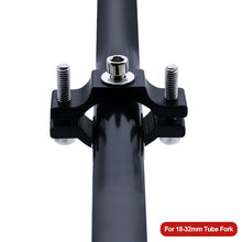 Load image into Gallery viewer, Motorcycle Headlight Mounting Helmet Lock Bracket Relocation Clamps Driving Light Holder For 18-32mm Tube Fork
