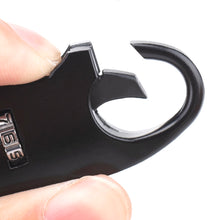 Load image into Gallery viewer, Mini Motorcycle Helmet Locks Bicycle Lock Anti-theft Bike Lock Password Lock Cycling Moto Helmet Lock with 90cm Ultralight Flexible
