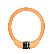 Load image into Gallery viewer, Motorcycle Bicycle Bike Lock Combination Code 4 Digit Password Padlock Anti-theft Password Security Cable Locker Portable For MTB Road Bike
