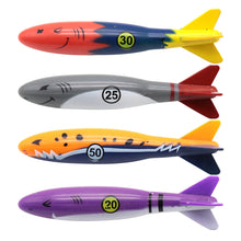 Load image into Gallery viewer, Children's Pool Diving Toy Submersible Torpedo Treasure Hunt Water Toy Swimming Training Tool Summer Outdoor water Gift Set #1
