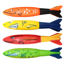 Load image into Gallery viewer, Children's Pool Diving Toy Submersible Torpedo Treasure Hunt Water Toy Swimming Training Tool Summer Outdoor water Gift Set #1
