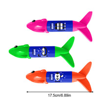 Load image into Gallery viewer, Children's Pool Diving Toy Frog Penguin Mermaid Treasure Hunt Water Toy Swimming Training Tool Summer Outdoor water Gift Set #4
