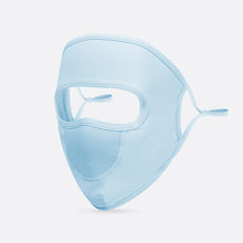 Load image into Gallery viewer, UPF50+ Full Face Sunscreen Mask With Brim Removable UV Protection Ice Silk Hanging Ears Adjustable Dust Breathing Mask Outdoor Riding Fishing Sunscreen Equipment
