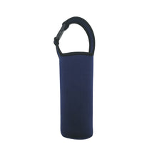 Load image into Gallery viewer, 420ML/550ML Diving Material Thermos Cup Sleeve With Portable Button Hand Carrying Bottle Sleeve Solid Color Simple Anti-Hot Glass Sleeve
