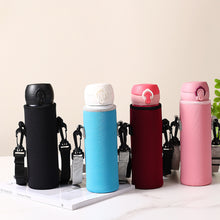Load image into Gallery viewer, Diving Material Cup Cover Outdoor Multi-Size Portable Bottle Protective Cover Thickened Thermal Insulation Crossbody Water Bottle Bag
