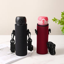 Load image into Gallery viewer, Diving Material Cup Cover Outdoor Multi-Size Portable Bottle Protective Cover Thickened Thermal Insulation Crossbody Water Bottle Bag
