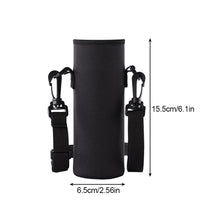 Load image into Gallery viewer, Diving Material Cup Cover Outdoor Multi-Size Portable Bottle Protective Cover Thickened Thermal Insulation Crossbody Water Bottle Bag
