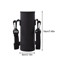 Load image into Gallery viewer, Diving Material Cup Cover Outdoor Multi-Size Portable Bottle Protective Cover Thickened Thermal Insulation Crossbody Water Bottle Bag
