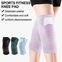 Load image into Gallery viewer, 1PC Lacing Pressure Sports Knee Pads Moxibustion Heat Knee Pads Unisex Knitted Breathable Non-Slip Fitness Protection Basketball Football Running Equipment
