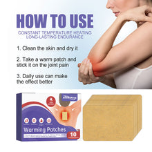 Load image into Gallery viewer, Joint Warming Patches Knee Lumbar Spine Shoulder Neck Joint Pain Hot Compress Patches Lightweight Breathable Warming Patches
