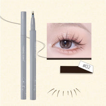 Load image into Gallery viewer, Bifurcate Eyeliner Pen Lower Eyelash Pencil Waterproof Sweat-resistant Ultra-fine Quick Drying Multifunctional Pen

