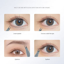 Load image into Gallery viewer, Bifurcate Eyeliner Pen Lower Eyelash Pencil Waterproof Sweat-resistant Ultra-fine Quick Drying Multifunctional Pen
