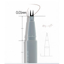 Load image into Gallery viewer, Bifurcate Eyeliner Pen Lower Eyelash Pencil Waterproof Sweat-resistant Ultra-fine Quick Drying Multifunctional Pen
