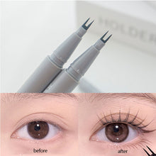 Load image into Gallery viewer, Bifurcate Eyeliner Pen Lower Eyelash Pencil Waterproof Sweat-resistant Ultra-fine Quick Drying Multifunctional Pen
