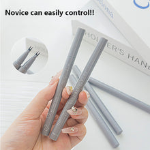 Load image into Gallery viewer, Bifurcate Eyeliner Pen Lower Eyelash Pencil Waterproof Sweat-resistant Ultra-fine Quick Drying Multifunctional Pen
