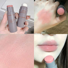 Load image into Gallery viewer, Double Head Powder Blusher Stick Lip Cheek Dual Use Matte Natural Long-lasting Blush Cream Face Makeup Cosmetics
