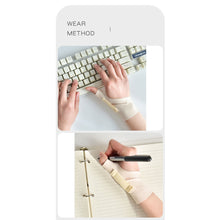 Load image into Gallery viewer, Thumb Protector Tendon Sheath Wrist Protector Joint Fixation Rehabilitation Corrector Lightweight Breathable Protector
