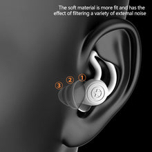 Load image into Gallery viewer, Soft Skin-friendly Sound Insulation Silicone Earplugs Comfortable Noise Reduction Earplugs Washable Durable Sleeping Earplugs
