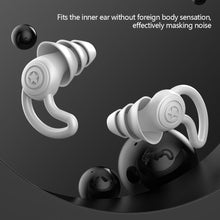 Load image into Gallery viewer, Soft Skin-friendly Sound Insulation Silicone Earplugs Comfortable Noise Reduction Earplugs Washable Durable Sleeping Earplugs
