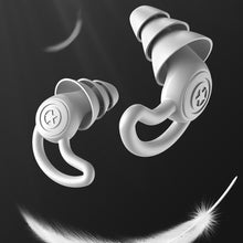 Load image into Gallery viewer, Soft Skin-friendly Sound Insulation Silicone Earplugs Comfortable Noise Reduction Earplugs Washable Durable Sleeping Earplugs
