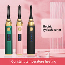 Load image into Gallery viewer, USB Charging Electric Eyelash Curler Portable Heated Three-speed Temperature Control Eyelash Curler Eyelash Tool
