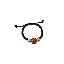Load image into Gallery viewer, Simple Woven Beaded Ring Creative Adjustable Hand Woven Copper Coin Beaded Couple Ring Women Men Jewelry Gift
