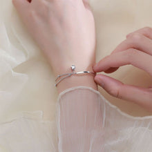 Load image into Gallery viewer, Fashionable Versatile Star Pendant Bracelet Half Bracelet Half Chain Design Alloy Double Layer Bracelet Hand Jewelry
