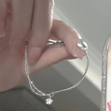 Load image into Gallery viewer, Fashionable Versatile Star Pendant Bracelet Half Bracelet Half Chain Design Alloy Double Layer Bracelet Hand Jewelry
