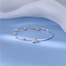 Load image into Gallery viewer, Fashionable Versatile Star Pendant Bracelet Half Bracelet Half Chain Design Alloy Double Layer Bracelet Hand Jewelry
