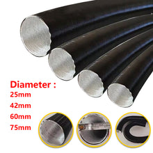 Load image into Gallery viewer, Air Diesel Parking Heater Duct Pipe Tube Hose For Webasto Eberspacher Car Camper 25mm 42mm 60mm 75mm Diameter 50-200cm Length
