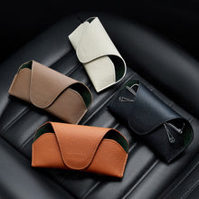 Load image into Gallery viewer, Car Glasses Auto Sun Visor Glasses Case Holder Sunglasses Clip Card Ticket Holder Multi-Function Automobile Accessories Storage
