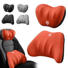 Load image into Gallery viewer, Universal Car Headrest Waist Lumbar Support Pillow Memory Foam Neck Pillow Computer Gaming Chair Recliner Aaccessories
