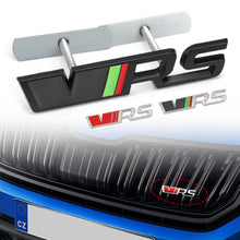 Load image into Gallery viewer, Car Sticker Rear Trunk Front Grill VRS Emblem Badge Logo For Skoda VRS Octavia 1 2 3 Rapid Kodiaq Karoq Fabia Kamiq Superb
