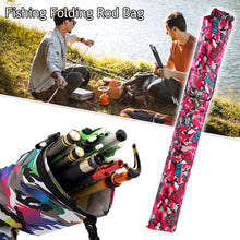 Load image into Gallery viewer, Multi-Function Portable Fishing Tackle Bag Oxford Fishing Rod Storage Bag Waterproof Umbrella Tackle Box Fishing Gear Carrier

