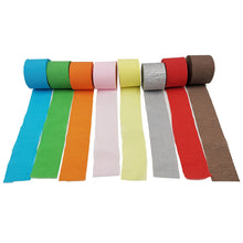 Load image into Gallery viewer, Color Crepe Paper Streamers Tissue Paper Roll Flower Craft Making Birthday Wedding Party Photography Backdrops DIY Decor Party Supplies
