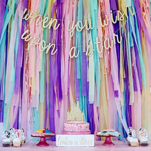 Load image into Gallery viewer, Color Crepe Paper Streamers Tissue Paper Roll Flower Craft Making Birthday Wedding Party Photography Backdrops DIY Decor Party Supplies
