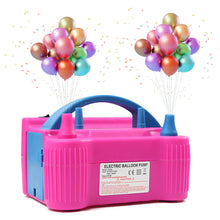Load image into Gallery viewer, 600W Electric Balloon Air Pump Dual Nozzle Inflator Air Blower Balloon Inflator Pump Fast Inflatable Tool for Birthday Wedding Party Supplies
