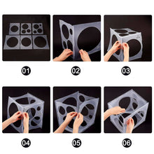 Load image into Gallery viewer, 11 Holes 2-10Inch Balloon Sizer Box Balloons Measuring Box For Baloons Arch Garland Birthday Wedding Party Tool Decorations
