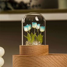 Load image into Gallery viewer, DIY Tulip Night Light Material Flower Lights Bedroom Decoration Ornaments Bedside Handmade Birthday Christmas Gift
