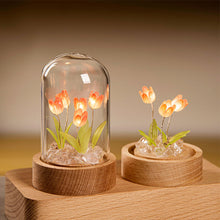 Load image into Gallery viewer, DIY Tulip Night Light Material Flower Lights Bedroom Decoration Ornaments Bedside Handmade Birthday Christmas Gift
