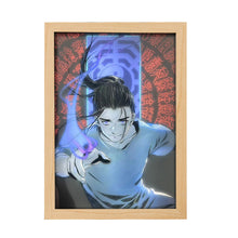 Load image into Gallery viewer, Japan Anime LED Decorative Light Painting USB Power Light Frame Dimming Simulate Sunshine Drawing Night Light Room Decor

