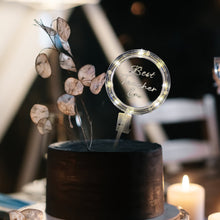 Load image into Gallery viewer, LED Cake Topper Birthday Cake Decorating Tools Valentine's Day Teachers' Day Wedding Party Cake Decoration Lighting
