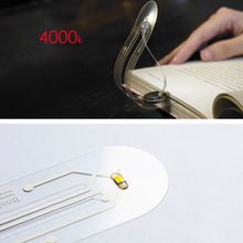 Load image into Gallery viewer, Portable Mini LED Bookmark Light 4000K Eye Protection Mini Night Light Reading Light Clip Books Light Bookmarks Read Books Light
