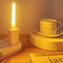 Load image into Gallery viewer, Mini Portable USB 8LED LED Night Light DC5V U Disk USB Lighting For PC Laptop Mobile Power Bank For Bedroom Decoration Reading
