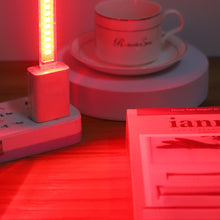 Load image into Gallery viewer, Mini Portable USB 8LED LED Night Light DC5V U Disk USB Lighting For PC Laptop Mobile Power Bank For Bedroom Decoration Reading
